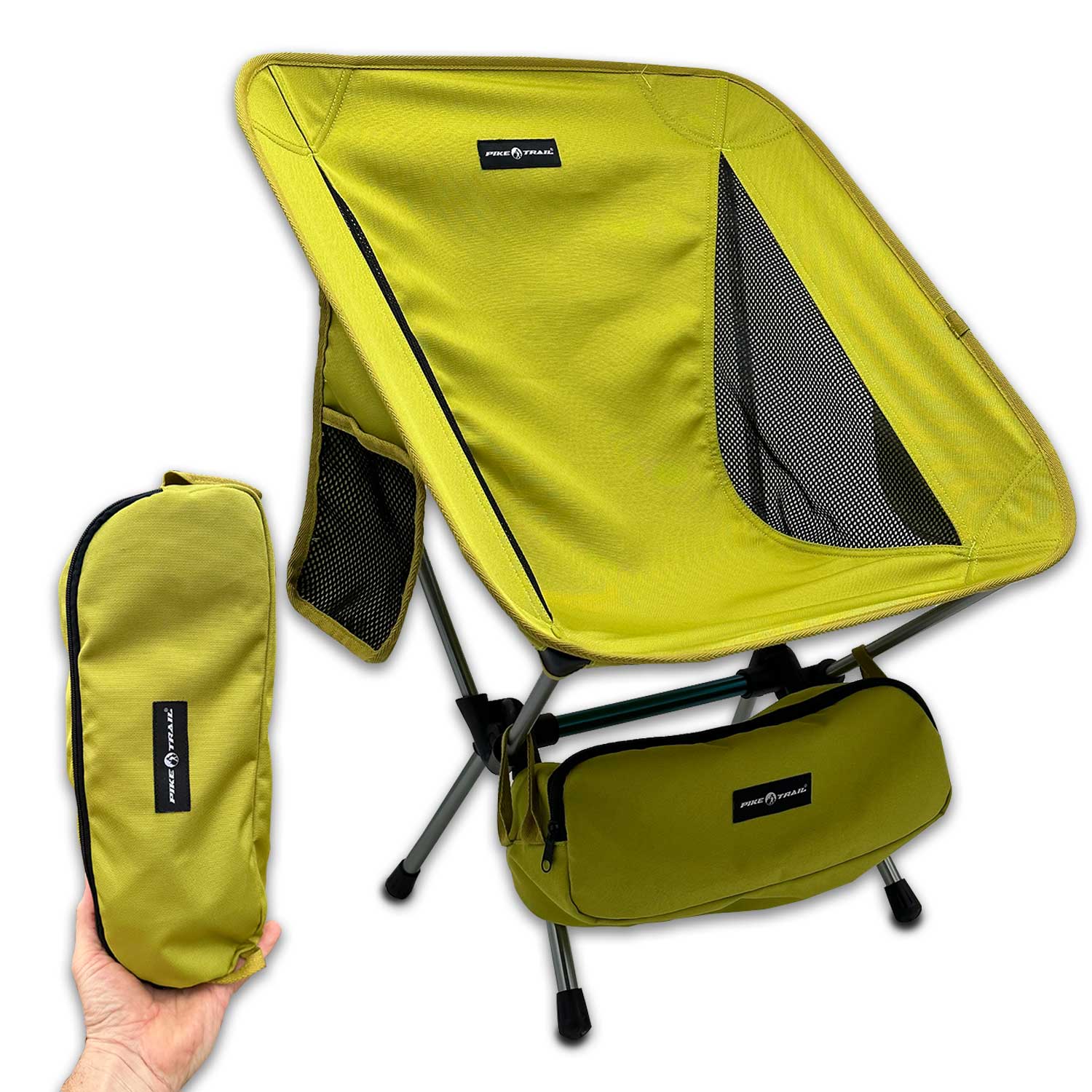Pike Trail Ultralight Compact Outdoor Camping Tailgate Festival Beach Chair — product photo 21
